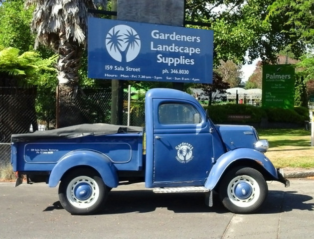 Gardeners Landscaping truck