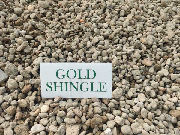 Gold shingle